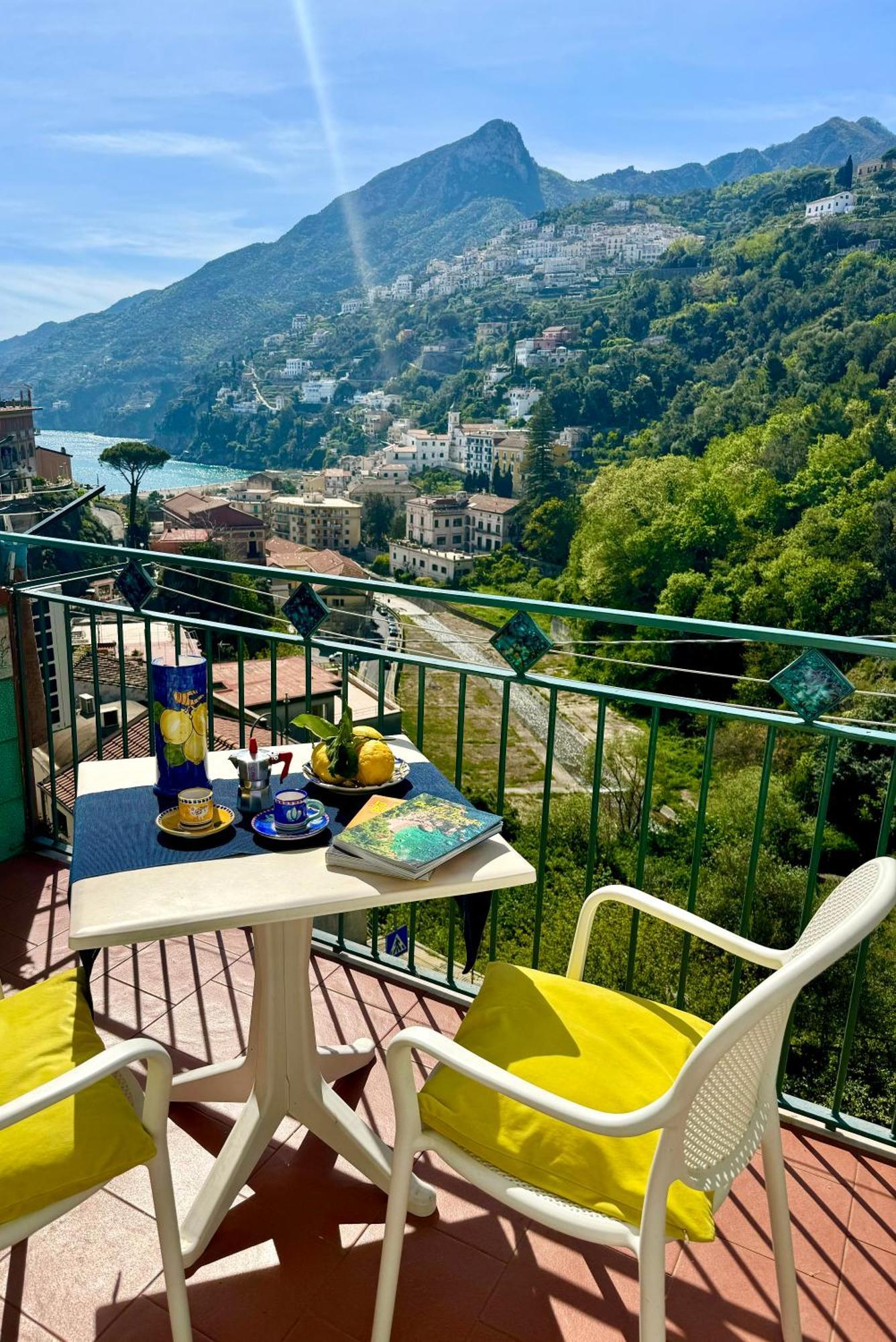 דירות Vietri Panoramic Flat Amalfi Coast - Sea View 1 מראה חיצוני תמונה