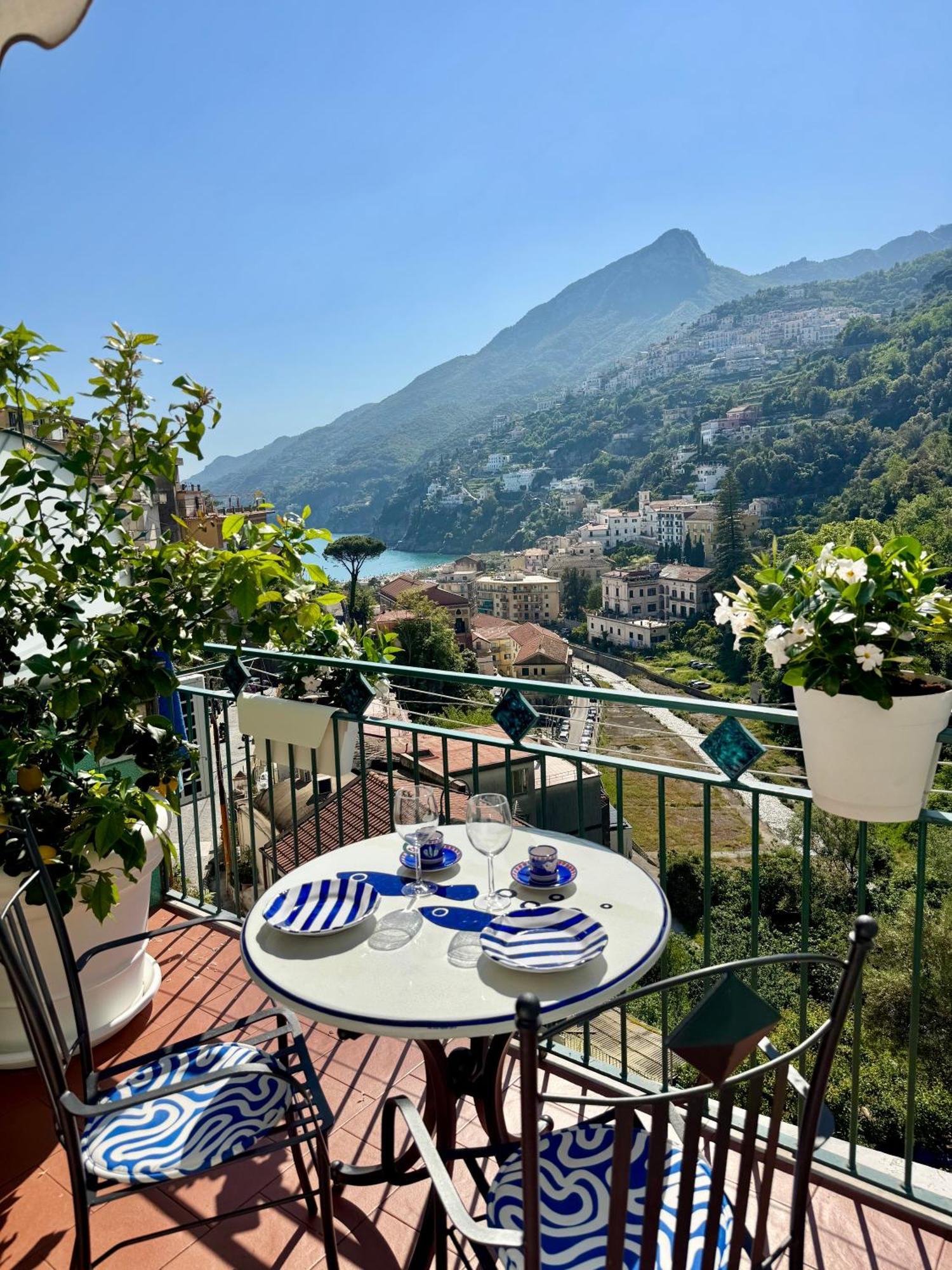 דירות Vietri Panoramic Flat Amalfi Coast - Sea View 1 מראה חיצוני תמונה